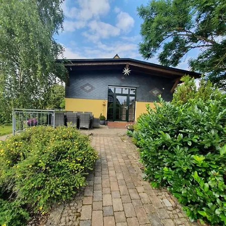 Alten Bahnhof Oberdorla/ Thueringen Holiday home Niederdorla