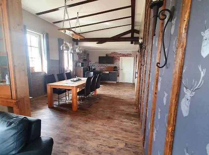 Alten Bahnhof Oberdorla/ Thueringen Vakantiehuis Niederdorla