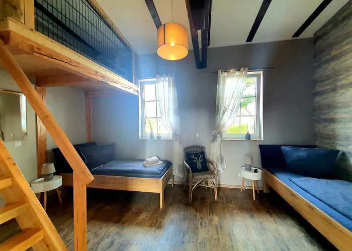 Alten Bahnhof Oberdorla/ Thueringen Vakantiehuis Niederdorla