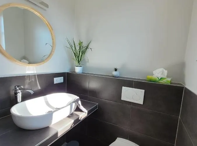 Alten Bahnhof Oberdorla/ Thueringen Feriehus *